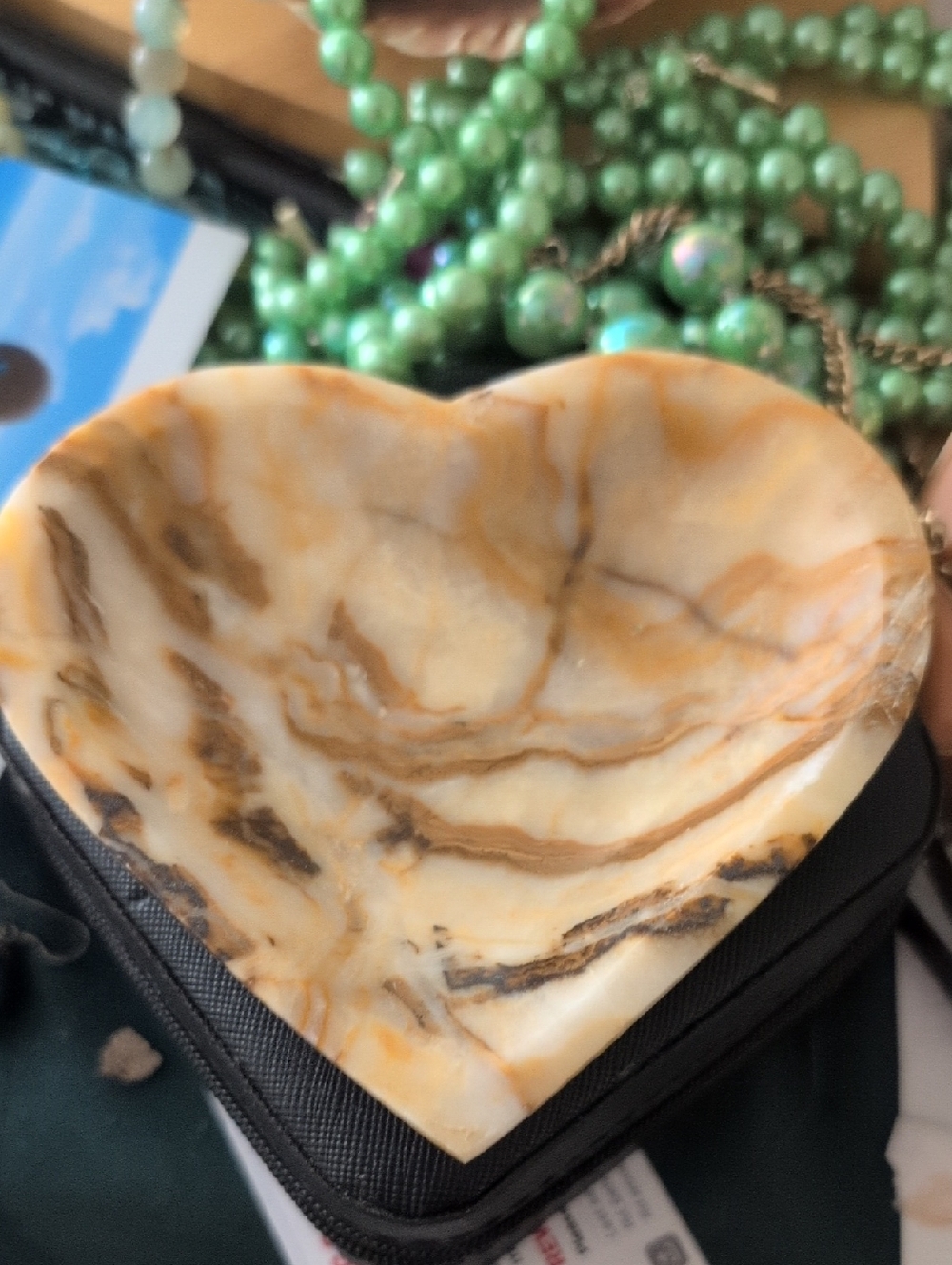 Tiger Calcite - New Find Dosh Heart